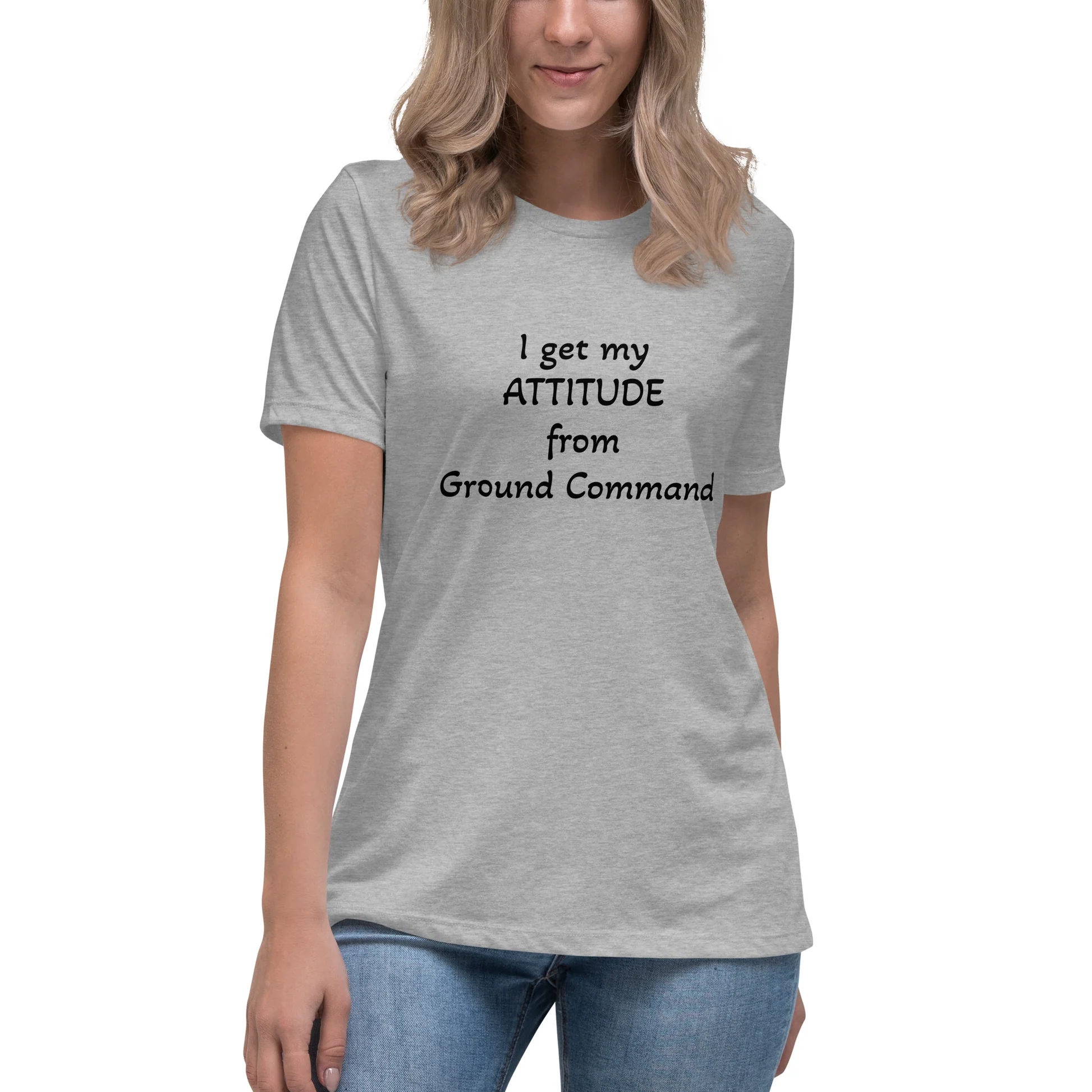 "ATTITUDE" Women's Relaxed T-Shirt